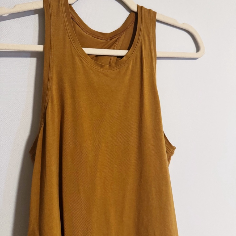 Lululemon - Mustard All Tied Up Tank - Picture 2 of 8